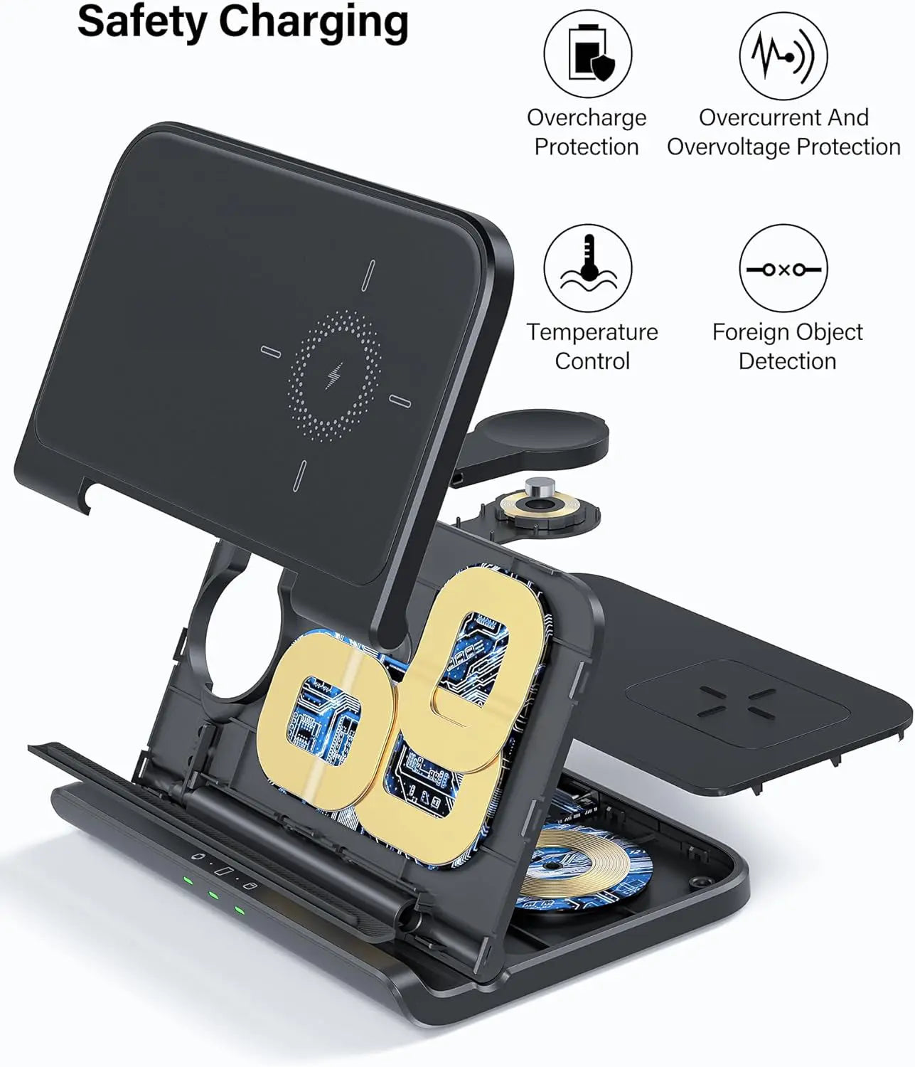 3 In 1 Fast Wireless Charger for Google Pixel Fold - Fold Case