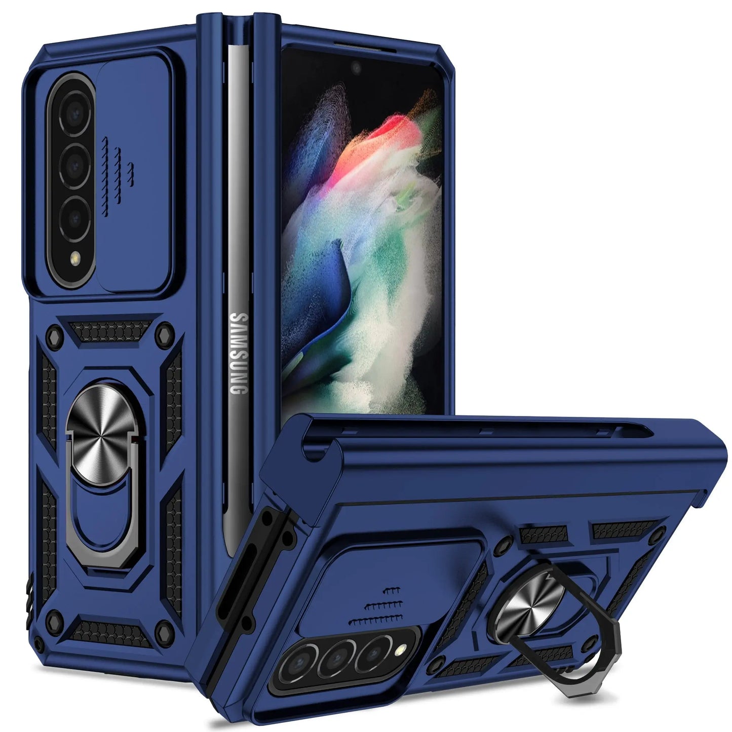 Armor All-inclusive Protective Phone Case For Samsung Galaxy Z Fold5 Fold4 - Fold Case