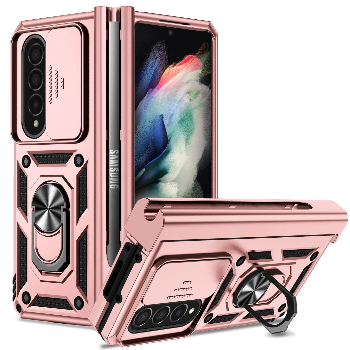 Armor All-inclusive Protective Phone Case For Samsung Galaxy Z Fold5 Fold4 - Fold Case
