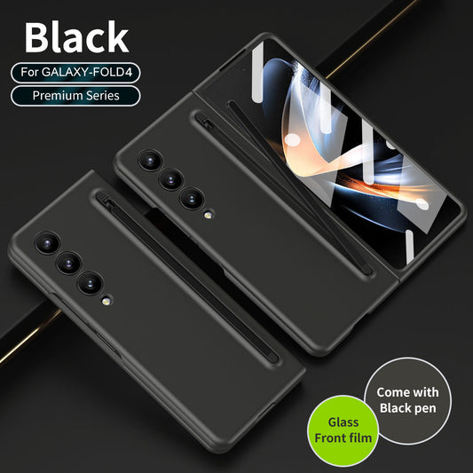 Anti-fall Protective Phone Case With Pen Tray Shell and Film - Galaxy Z Fold Series