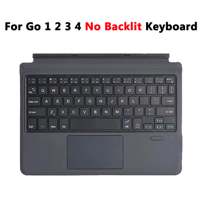 Backlit Keyboard with Trackpad for Microsoft Surface Pro 3-9 and Surface Pro X – Multilingual Support (Arabic, Spanish, Korean, Hebrew, Russian, Portuguese)