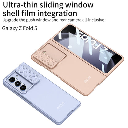 All-inclusive Lens Slide Protector Phone Case With Back Screen Protector For Samsung Galaxy Z Fold5