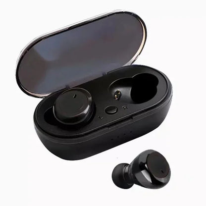 Y50 TWS Bluetooth Earphones – Wireless Touch Control Earbuds with Mic, High-Quality Sound for Calls and Music