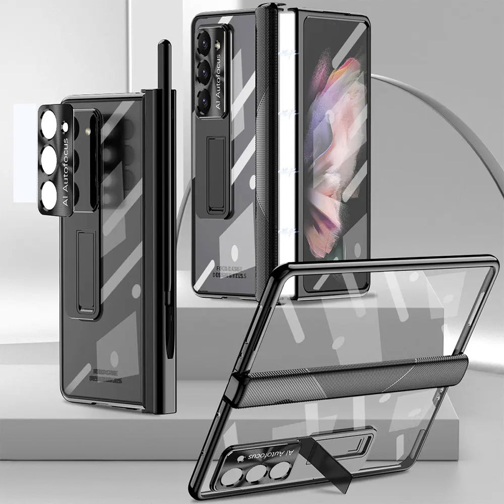 Transparent S Pen Hinge Protection Case For Galaxy Z Fold 6