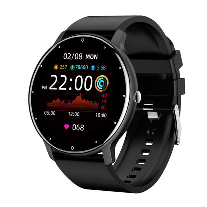 ZL02D Men’s Smart Watch – Full Touch Screen Fitness Tracker, IP68 Waterproof Bluetooth Smartwatch for Men & Women