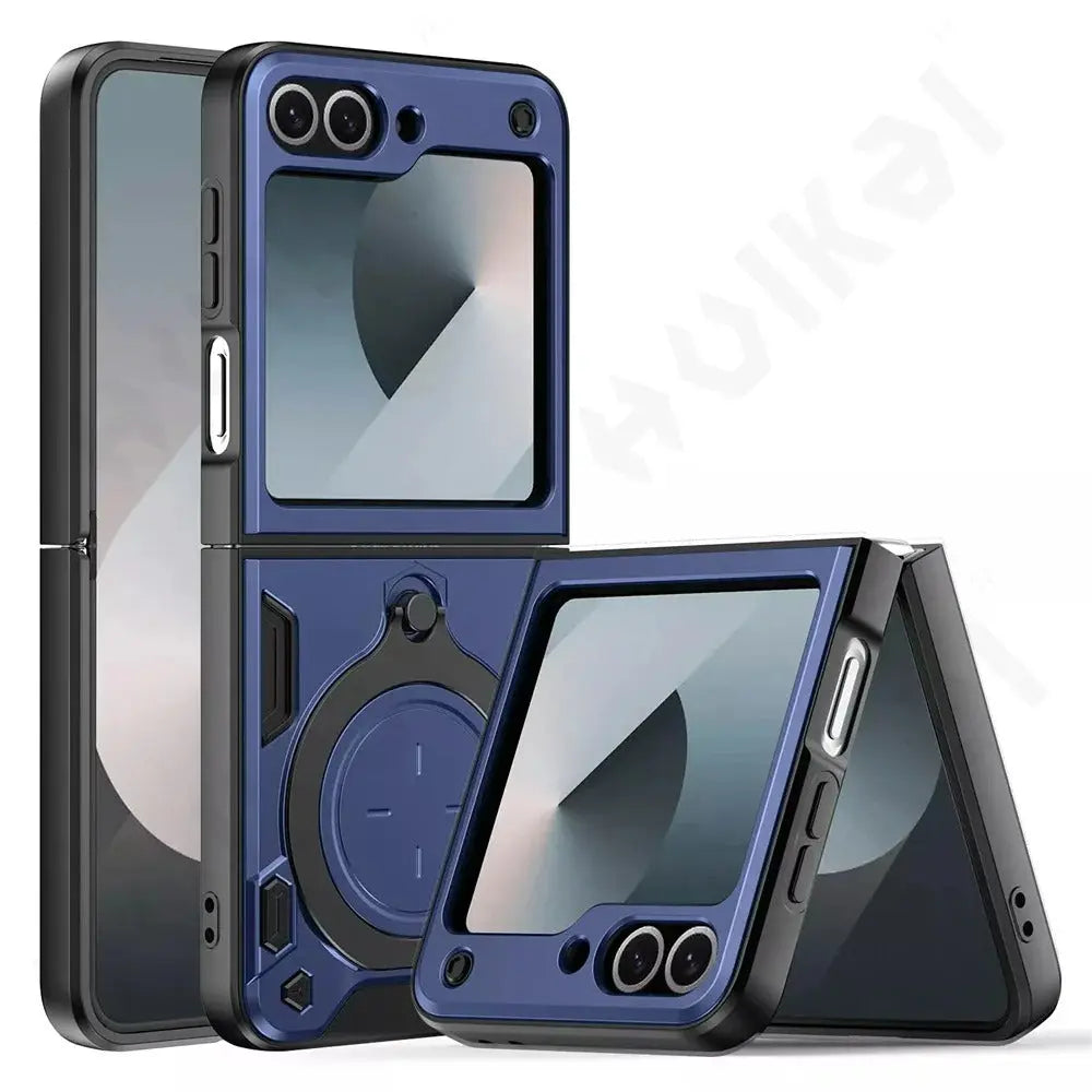 Galaxy Z Flip 5 Magnetic Ring Shockproof Case