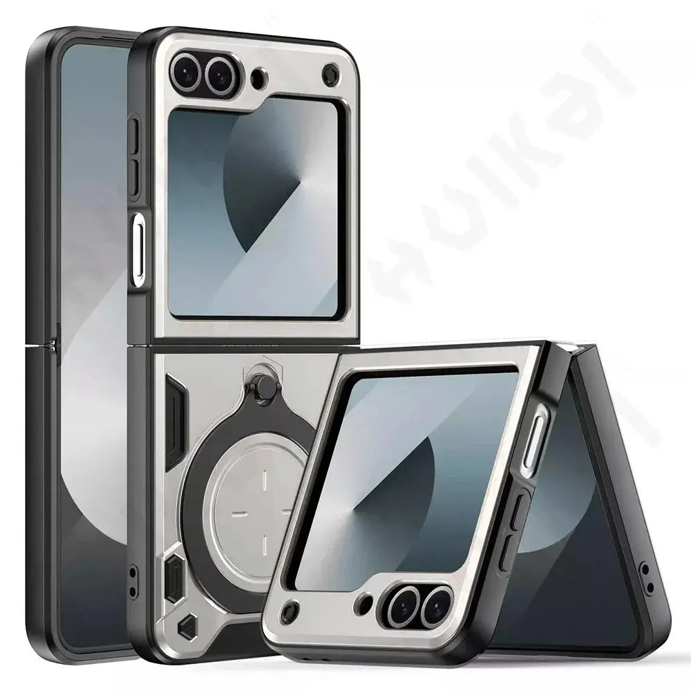 Galaxy Z Flip 5 Magnetic Ring Shockproof Case