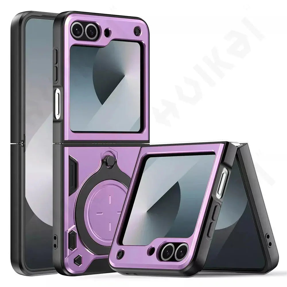 Galaxy Z Flip 5 Magnetic Ring Shockproof Case