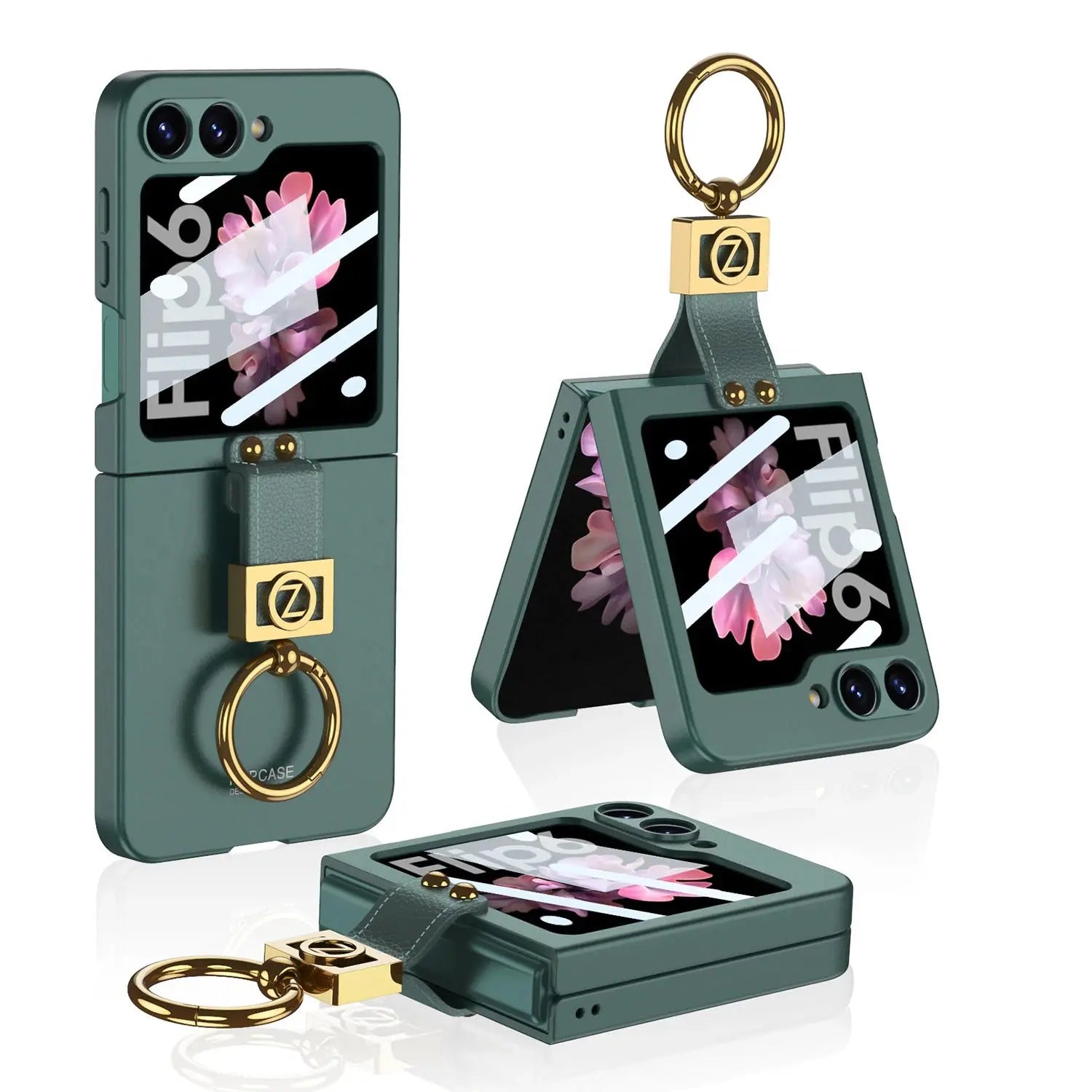 Galaxy Z Flip 6 Ultra Thine Ring Holder Case