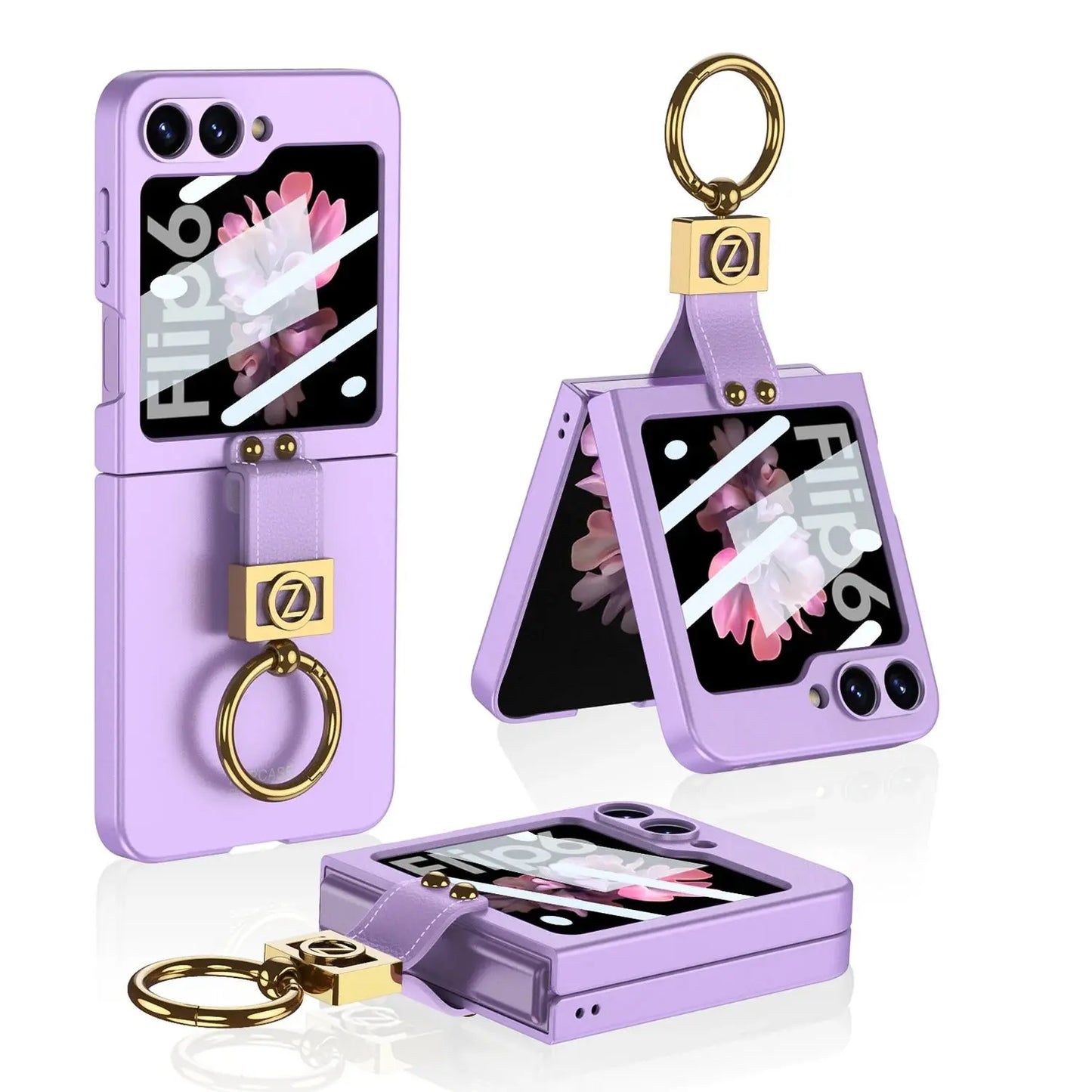 Galaxy Z Flip 6 Ultra Thine Ring Holder Case