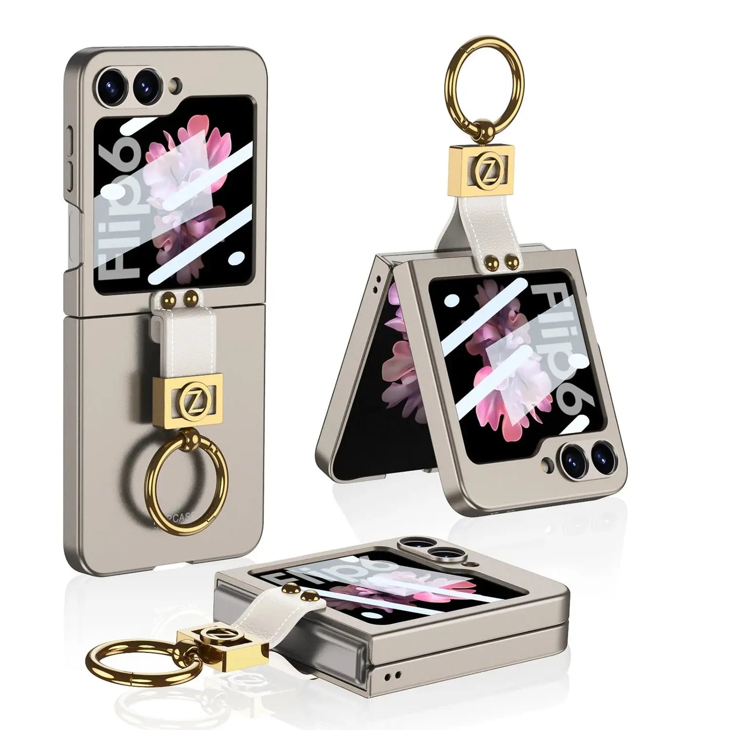 Galaxy Z Flip 6 Ultra Thine Ring Holder Case