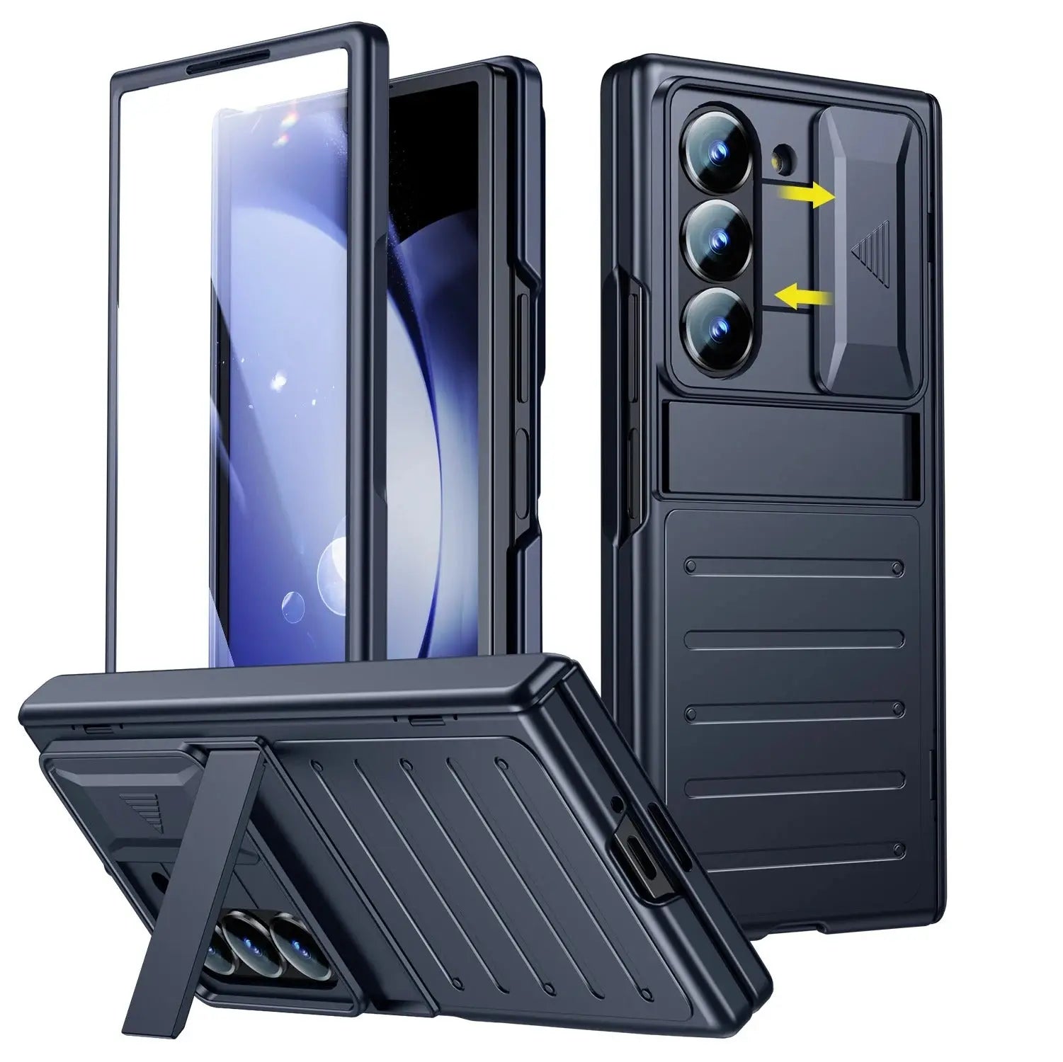 Galaxy Z Fold 6 Slide Camera Hinge Protection Case – Fold Case