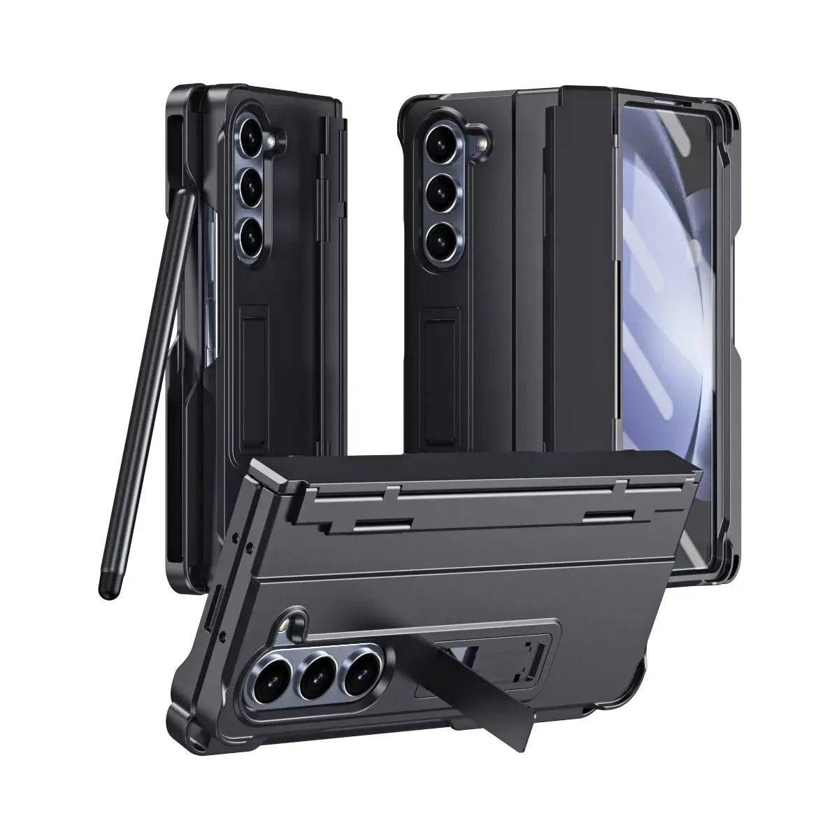 Galaxy Z Fold 6 Pen Holder Hinge Protection Case - Fold Case