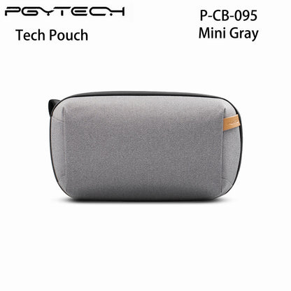 PGYTECH Waterproof Tech Accessories Pouch – Small Electronics Organizer Bag for Cables, Phone Batteries, and Gadgets