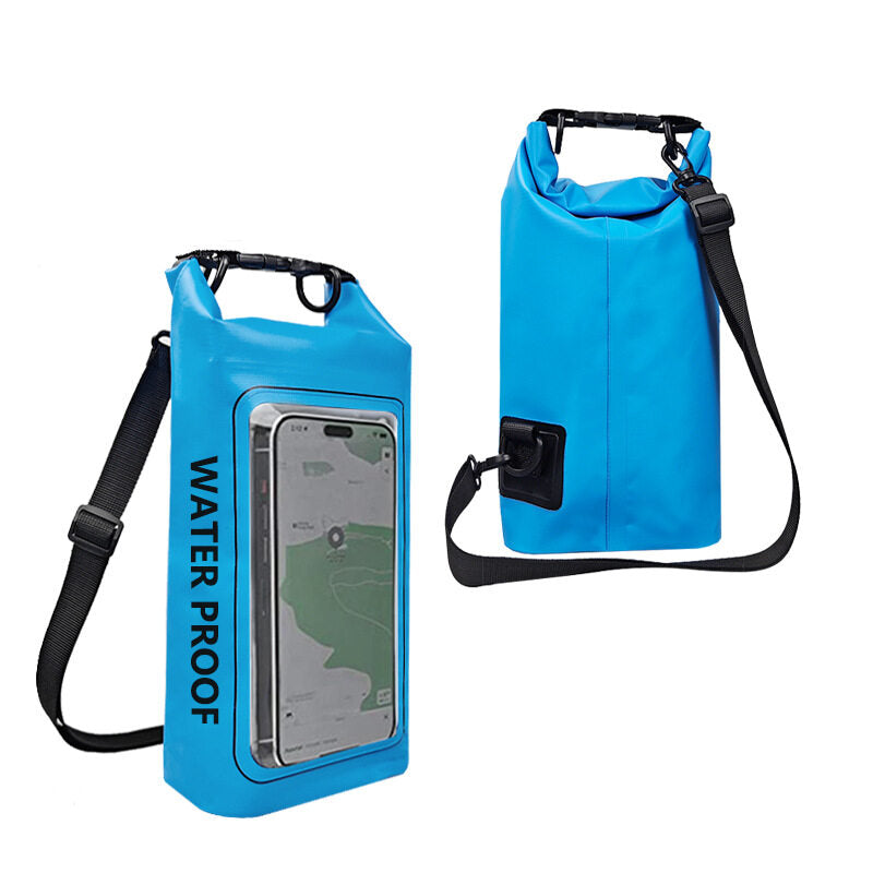 2L Touch Screen Waterproof Dry Bag – Ideal for Trekking, Drifting, Rafting, Surfing, Kayaking, and Outdoor Sports