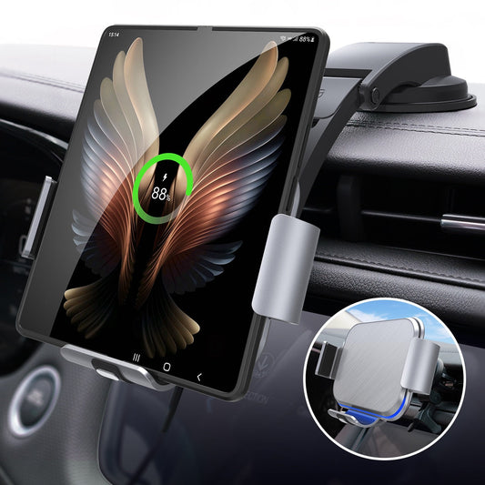 Fast Car Qi Wireless Charger & Holder