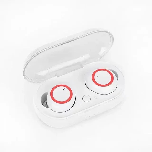 Y50 TWS Bluetooth Earphones – Wireless Touch Control Earbuds with Mic, High-Quality Sound for Calls and Music