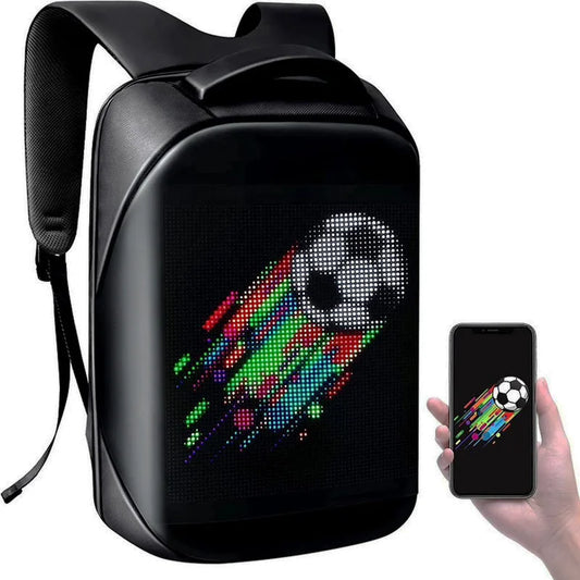 BLUETH Version Portable LED Backpack – Magic Smart Walking Billboard with App Control for Outdoor LED Display