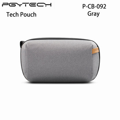 PGYTECH Waterproof Tech Accessories Pouch – Small Electronics Organizer Bag for Cables, Phone Batteries, and Gadgets