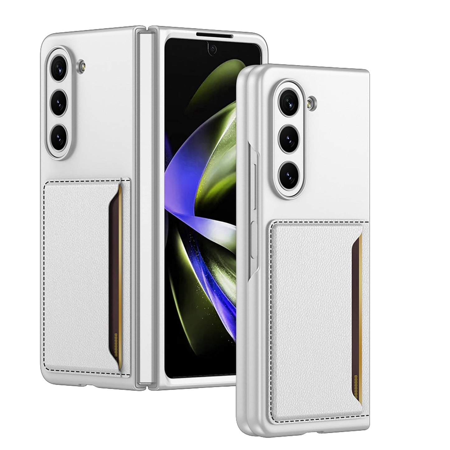 Luxury Card Holder All-inclusive Phone Case For Samsung Galaxy Z Fold 5/4/3 5G