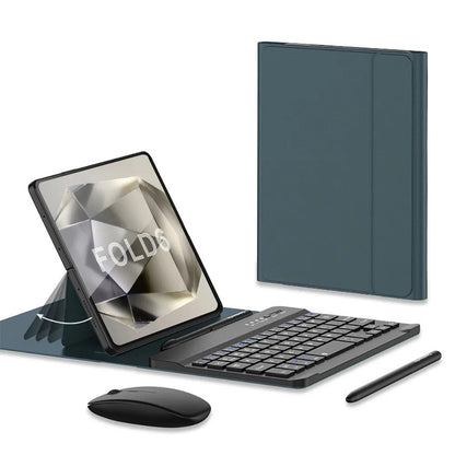 Galaxy Z Fold 6 Keyboard Case with Stylus and Stand