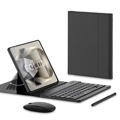 Galaxy Z Fold 6 Keyboard Case with Stylus and Stand